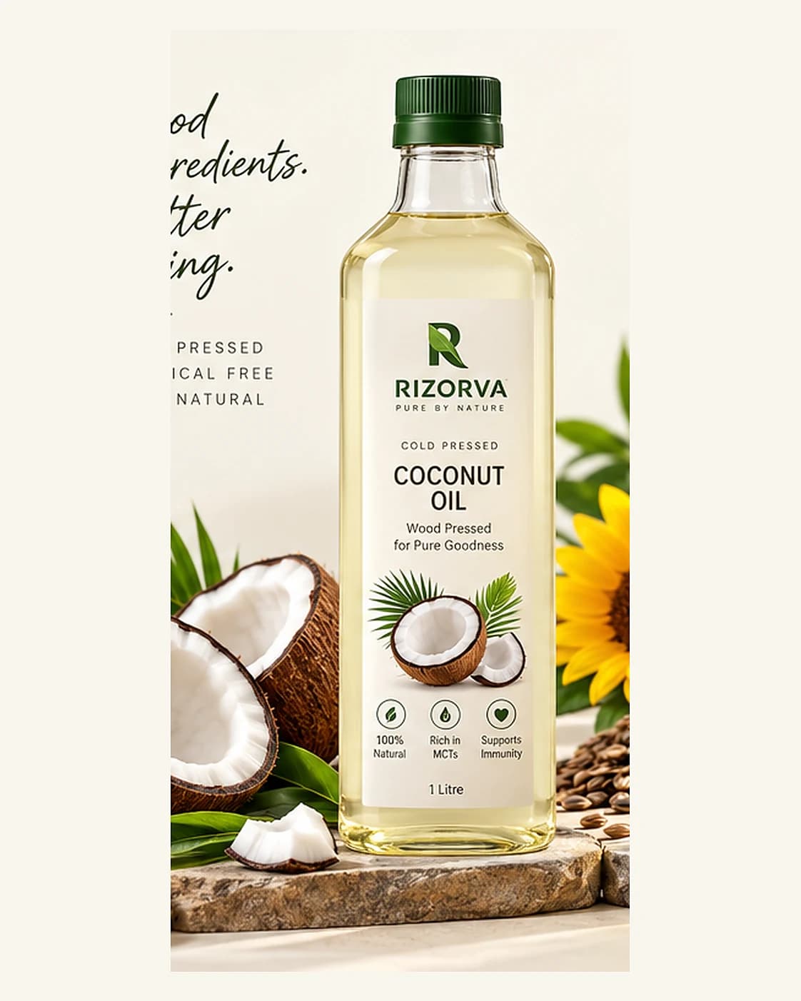 Cold Pressed Coconut Oil product image