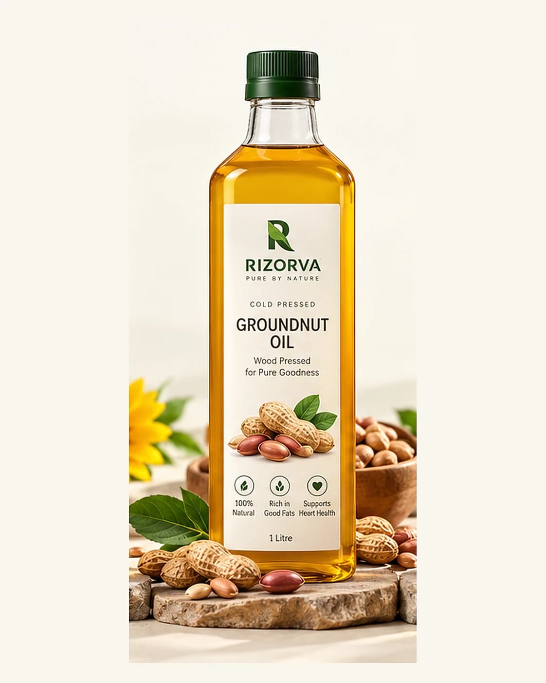 Cold Pressed Groundnut Oil product image
