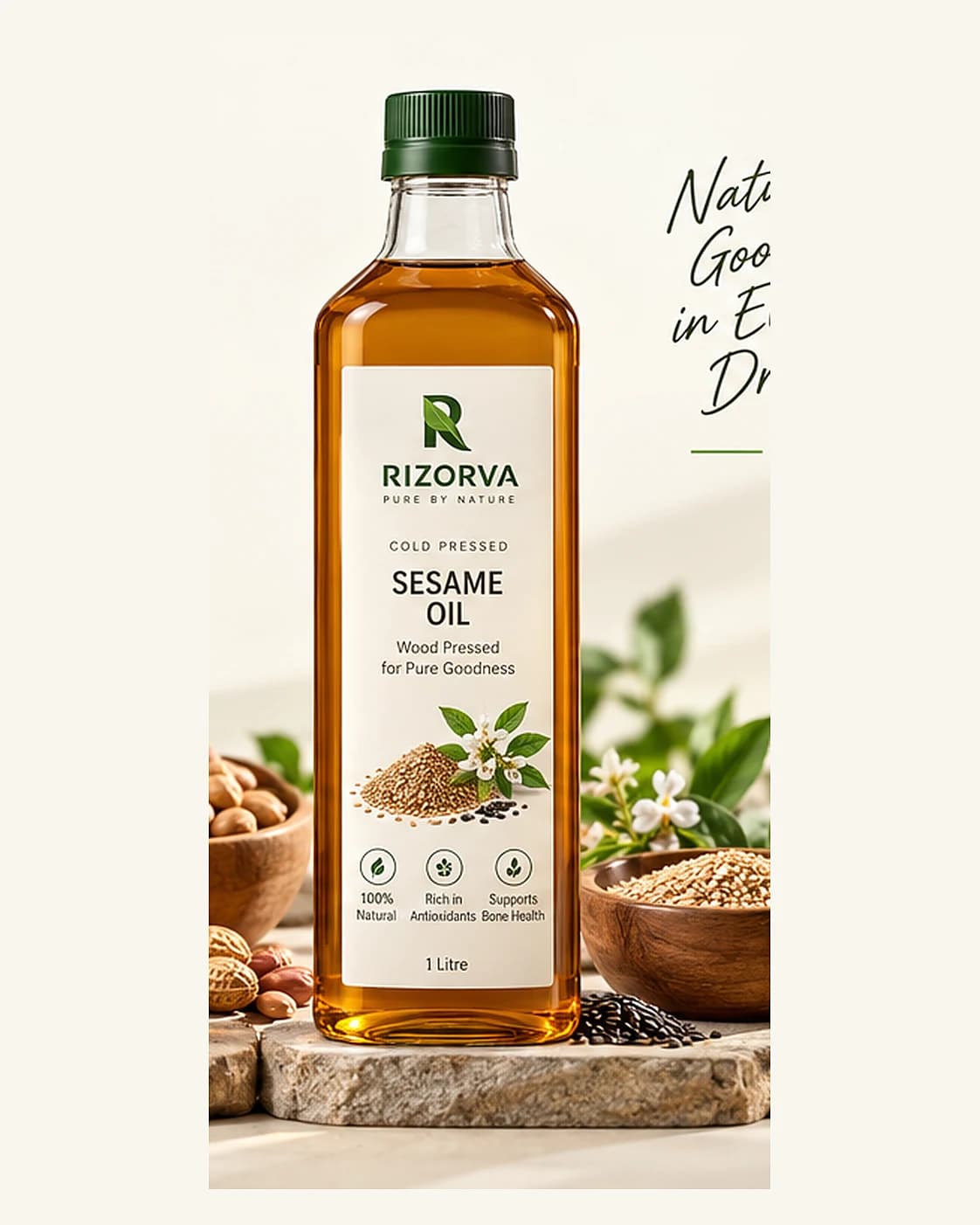 Cold Pressed Sesame Oil product image